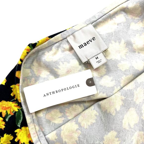 Anthropologie Maeve One-Shoulder Ruffle Top - Picture 3 of 6